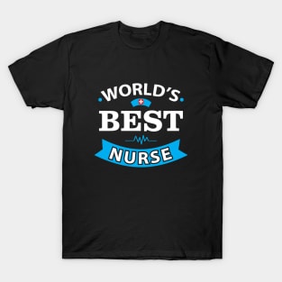 World Best Nurse shirt Nurse Birthday Gift T-Shirt